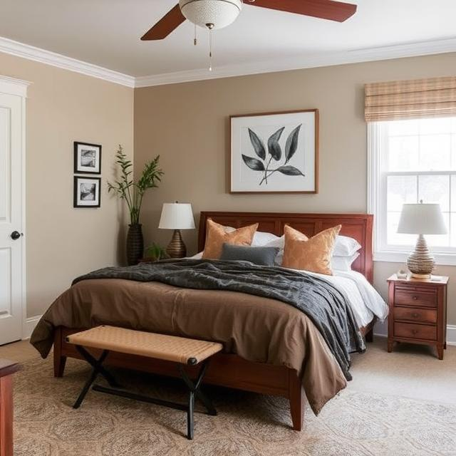 Earth Tones Cozy but Grounded Bedrooms Earth Tones Cozy but Grounded Bedrooms