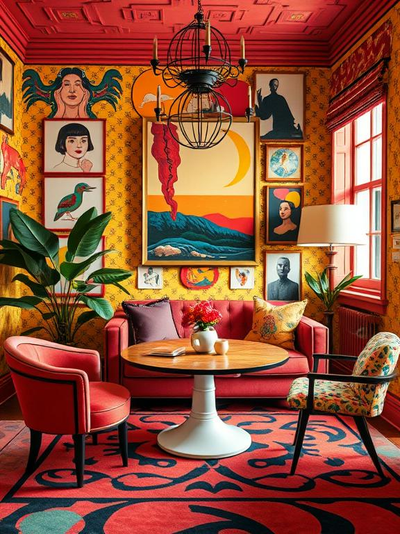 Eclectic & Artistic Bold and Unique