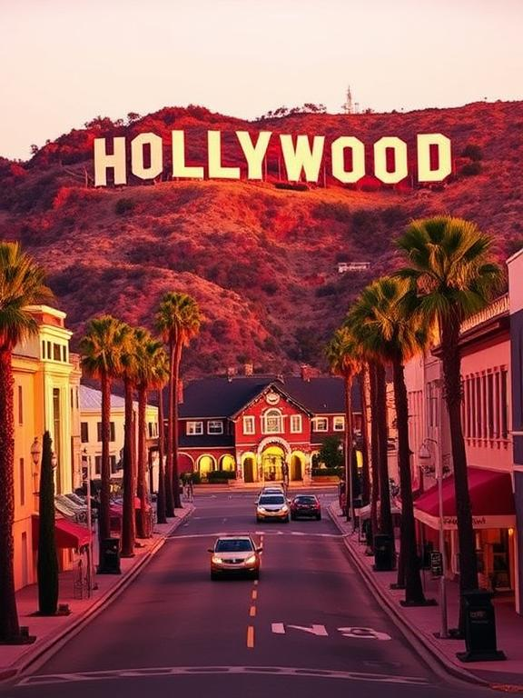 Hollywood Glamour California Dreaming