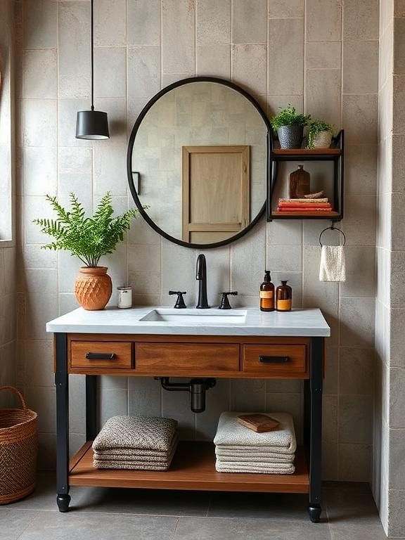 Industrial Style Vanity Industrial Style Vanity