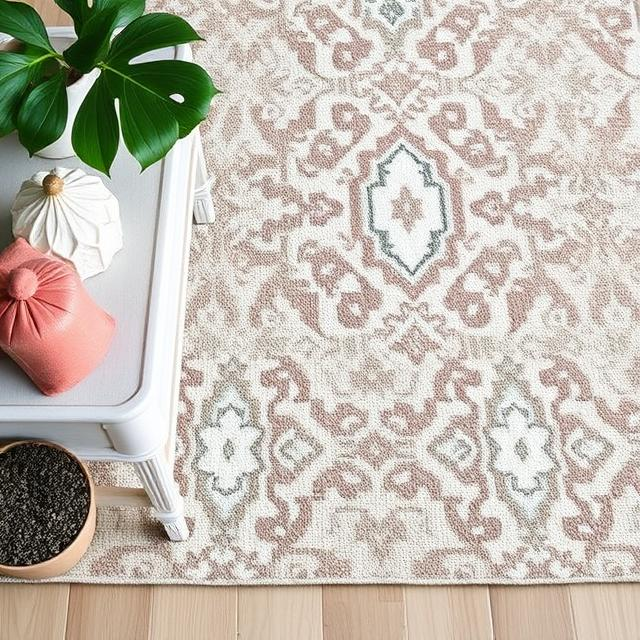 Layer In Another Smaller Rug With Flair