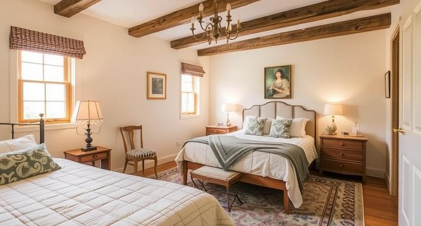 A Cozy and Individualized Refuge The Bedrooms