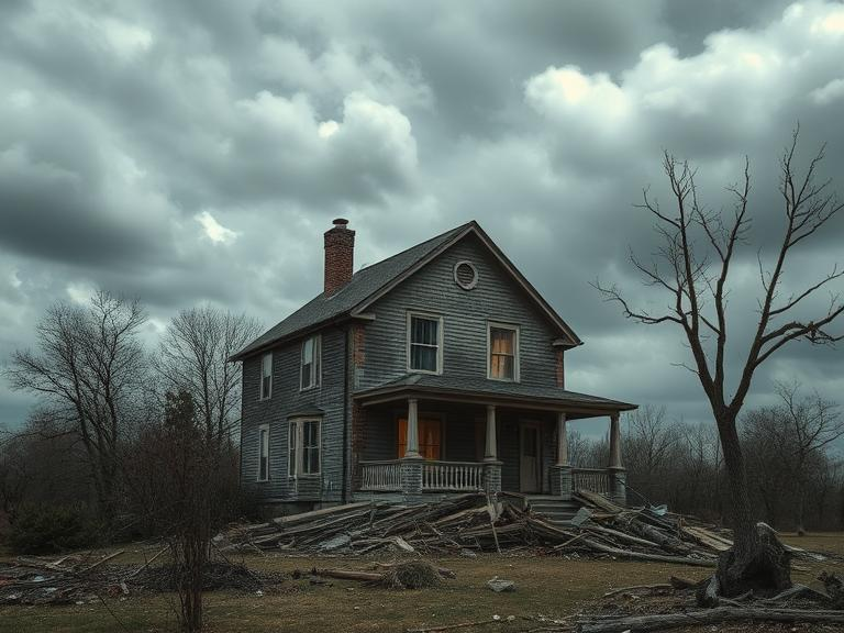A Home on the Brink of Collapse A Home on the Brink of Collapse