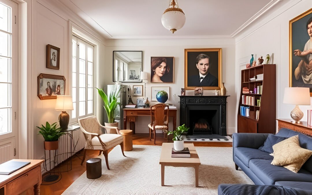 Home is a Simple but Artistic Home in Paris that Combines Creativity and Heritage