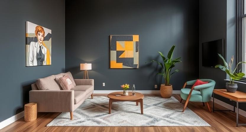 Build spaces that do double duty as functional and artistic.