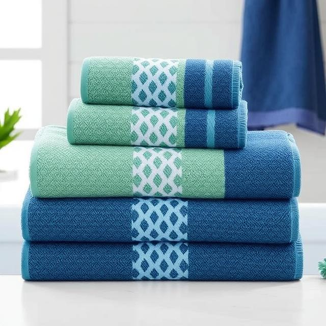 CasaVita Designer Bath Towel Set CasaVita Designer Bath Towel Set
