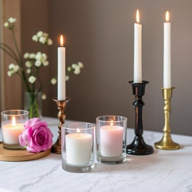 Classy Candles Creating a Mood