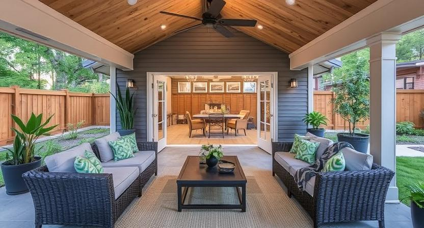 Create an Indoor-outdoor Flow