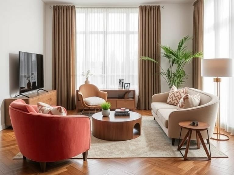 Curved Furniture and Soft Silhouettes The End of Harsh Angles Curved Furniture and Soft Silhouettes The End of Harsh Angles