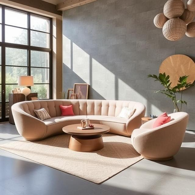 Curved and Sculptural Furniture Forms Curved and Sculptural Furniture Forms