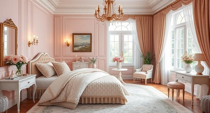 Elegance of Feminine Bedrooms Elegance of Feminine Bedrooms