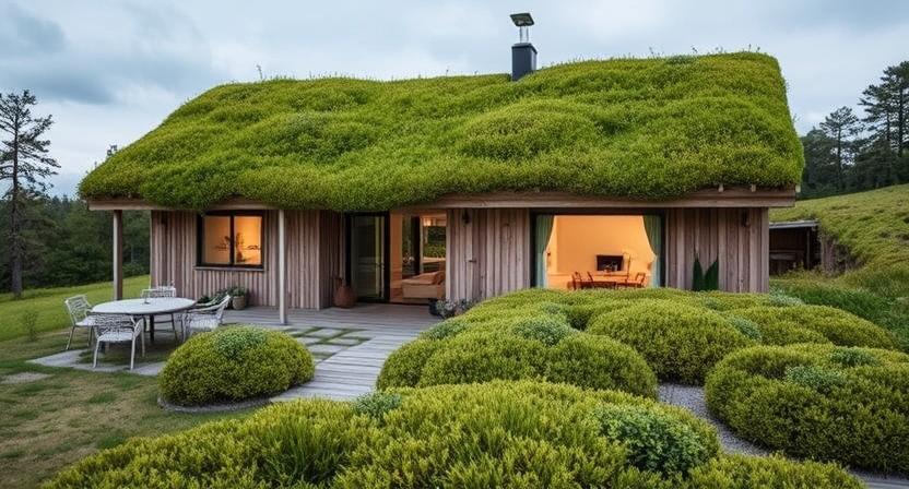 Green Roof Retreat, Norway Green Roof Retreat, Norway