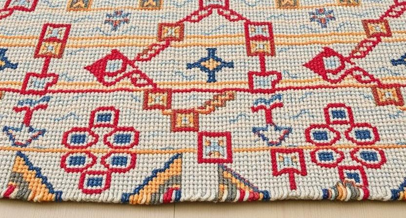 Handwoven Wool Rug – Grounding Energy Handwoven Wool Rug – Grounding Energy