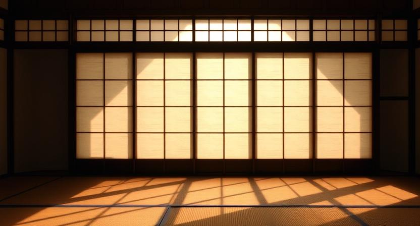 Japanese Shoji Screens – The Art of Light and Shadow.