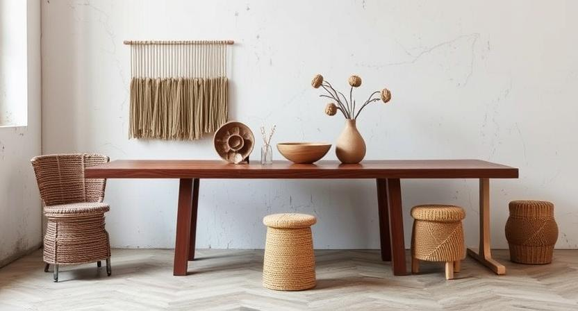 Look to global design movements and artisanal methods as inspiration.