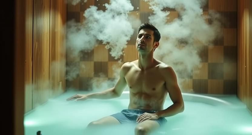 Novak Djokovic Steam Therapy for Mind and Body Novak Djokovic Steam Therapy for Mind and Body