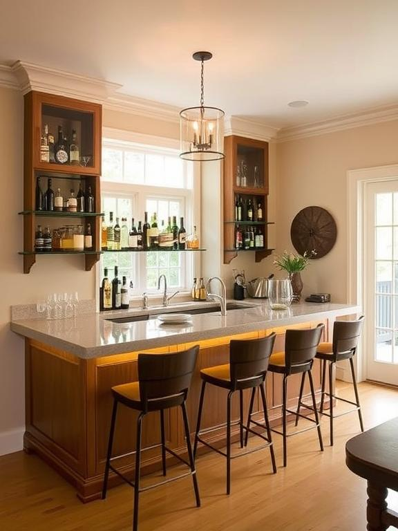 Pick the Perfect Place to Put the Home Bar in Your House Pick the Perfect Place to Put the Home Bar in Your House
