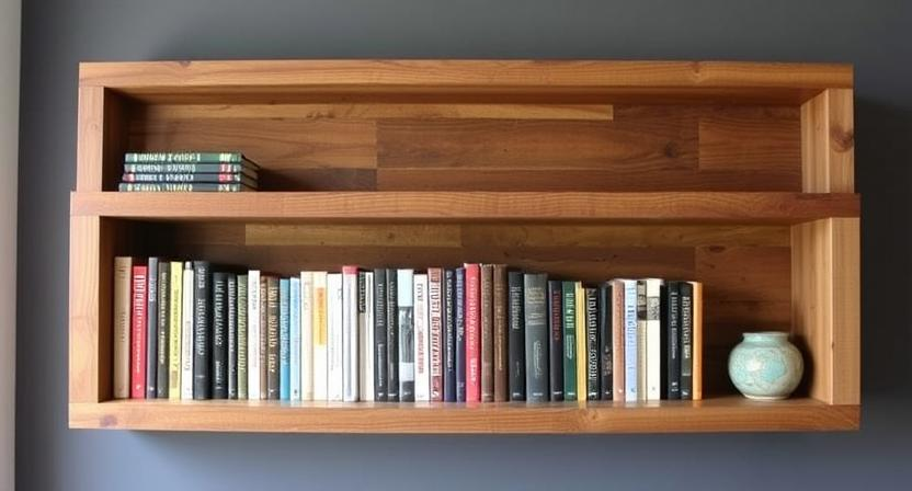 Reclaimed Wood Bookshelves-The Time of Wisdom Reclaimed Wood Bookshelves-The Time of Wisdom