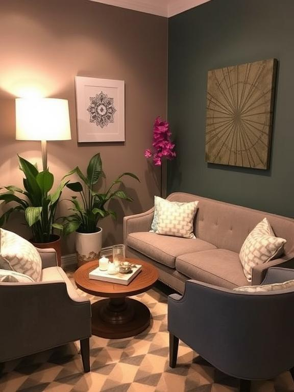 Sarah LaFleur’s “Wellness Lounge” at the Showcase featured Sarah LaFleur’s “Wellness Lounge” at the Showcase featured