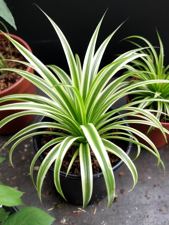 Spider Plant (Chlorophytum comosum)