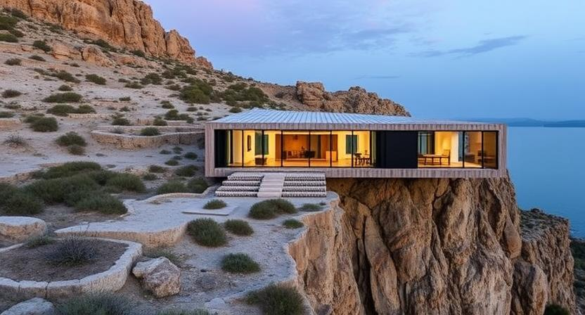 The Cliffside Sanctuary, New Zealand The Cliffside Sanctuary, New Zealand