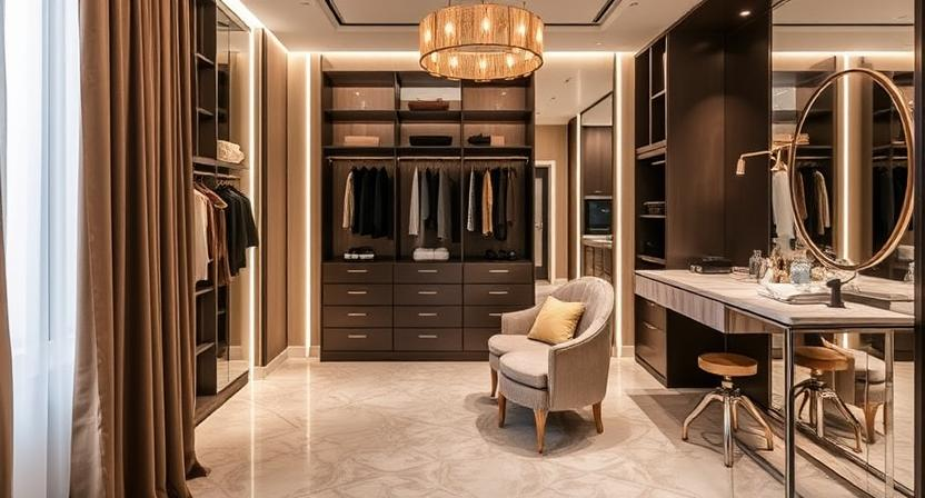 The Rise of the Luxe Dressing Room The Rise of the Luxe Dressing Room