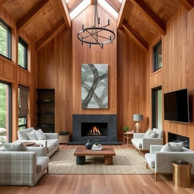 The Soul of Timber A Living Room That Breathes Nature The Soul of Timber A Living Room That Breathes Nature
