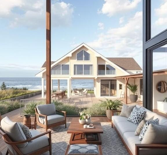 The Vision for a Family-Centered Coastal Home The Vision for a Family-Centered Coastal Home