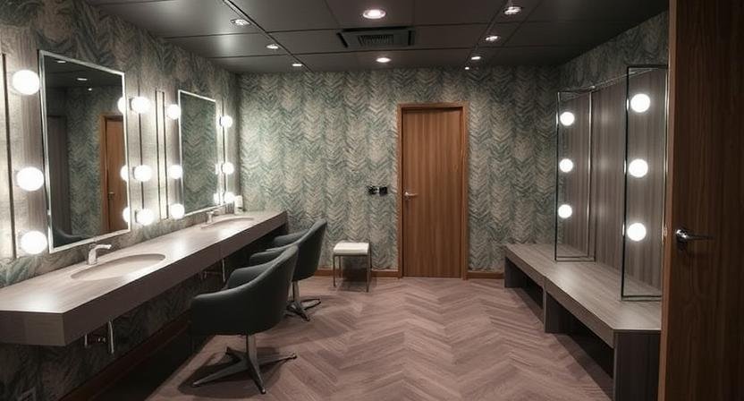 These dressing rooms can do so much more. These dressing rooms can do so much more.