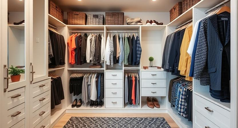 Walk-In Closet without any efforts Walk-In Closet without any efforts