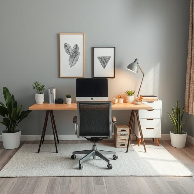 A Creative Home Office A Creative Home Office