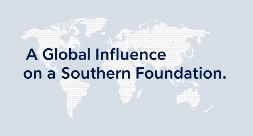 A Global Influence on a Southern Foundation A Global Influence on a Southern Foundation