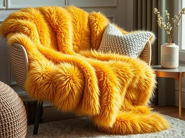 Faux Fur Frills of Soft Luxury Frills of Soft Luxury