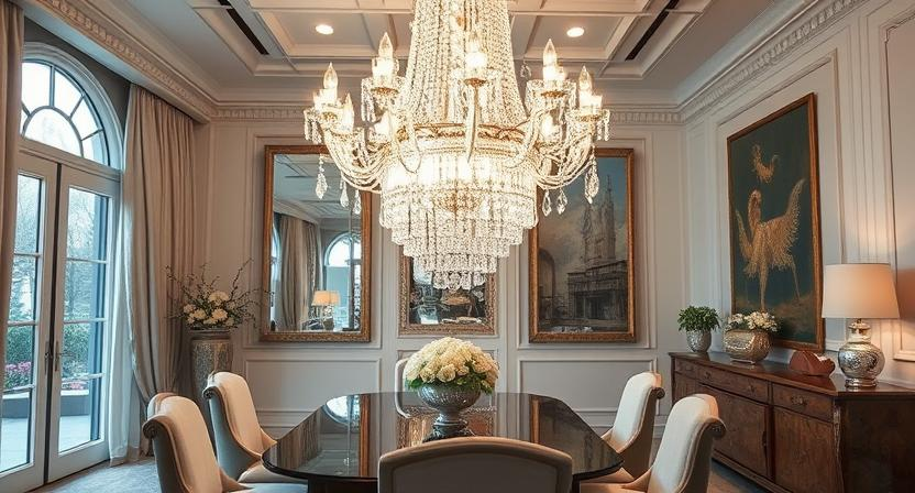 Statement Chandeliers with Symbolic Meaning