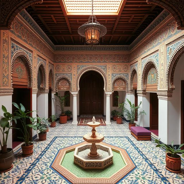 The Moroccan Riad, Morocco The Moroccan Riad, Morocco