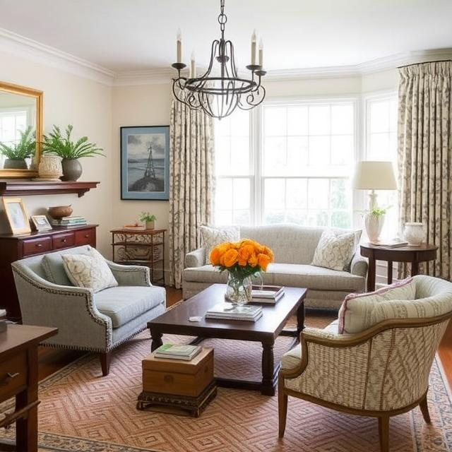 The idea of design Another hallmark of Claire's apartment