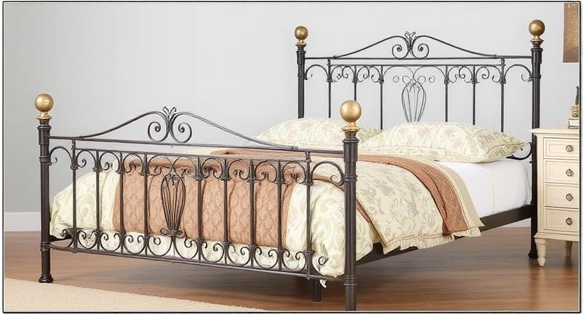 Wrought Iron Bed Frames – Strength with Elegance