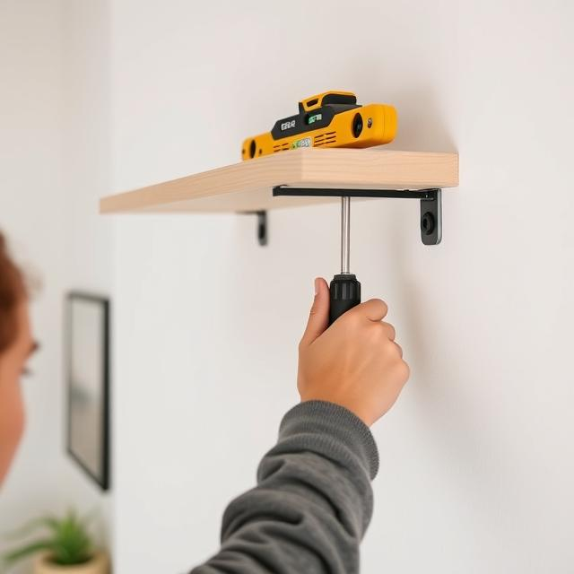 close-up-of-someone-drilling-a-floating-shelf-bra