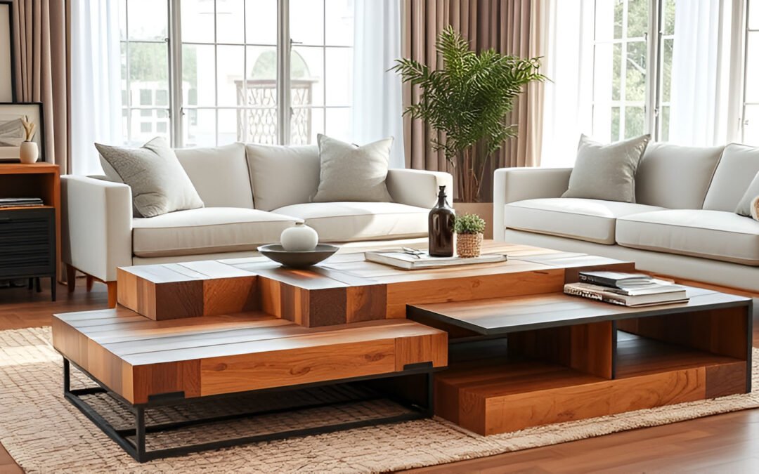 Build Your Own Modular Coffee Table: One Table, Endless Possibilities